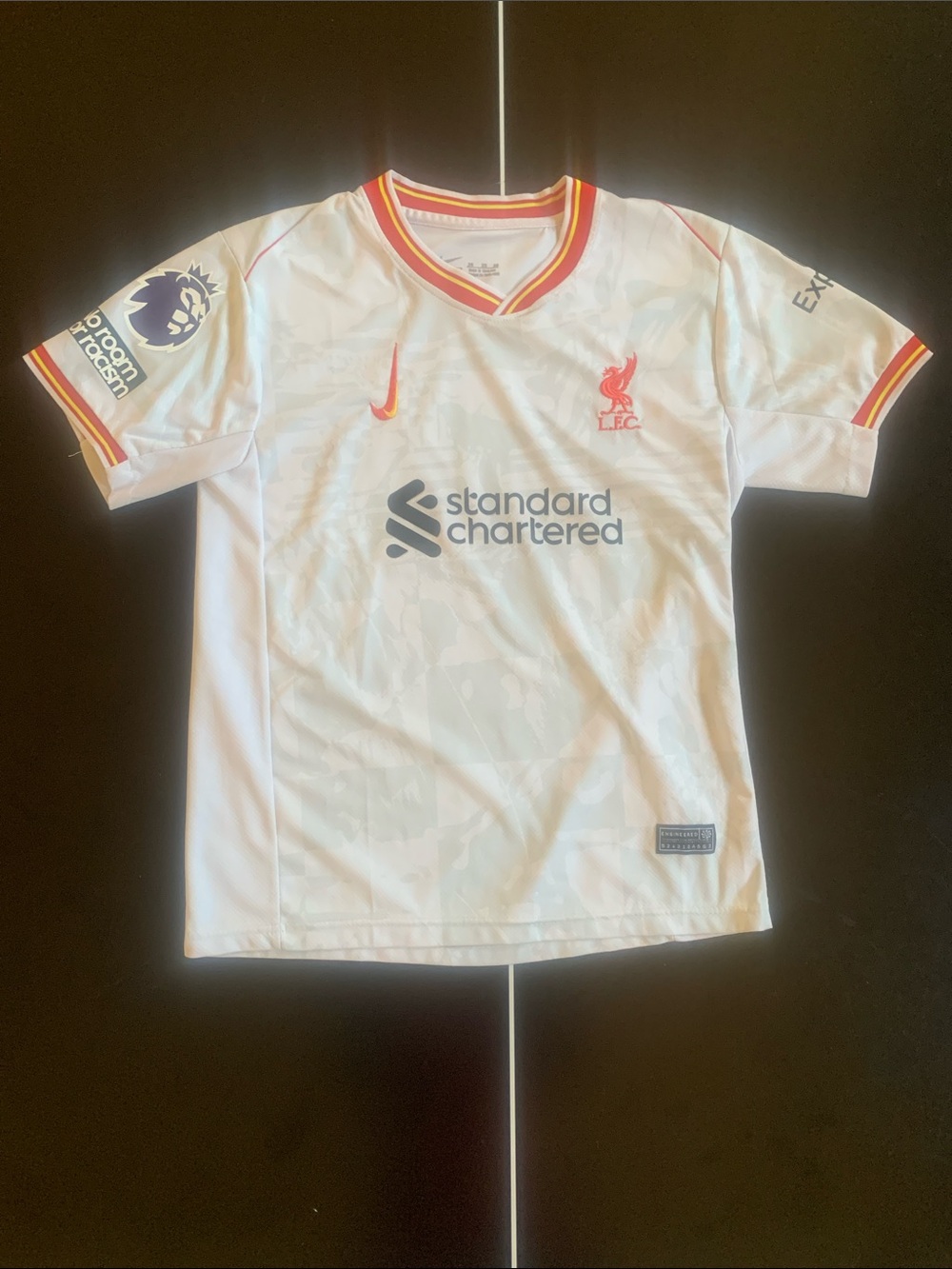 Liverpool Nike Kids 24/25 third away jersey with Alexander-Arnold 66 on the back